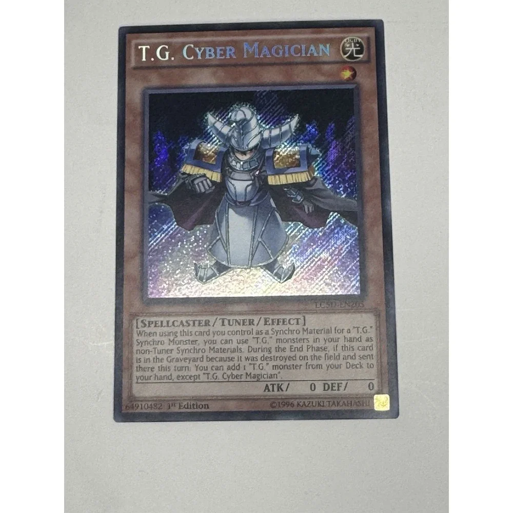 G. Cyber Magician  1st Edition Secret Rare LP Yugioh‎ LC5D-EN205